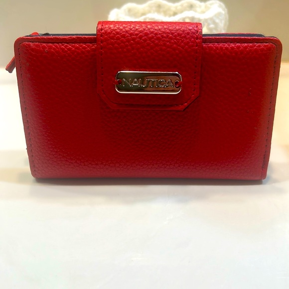 Náutica red wallet with RFID protection. - Picture 1 of 11